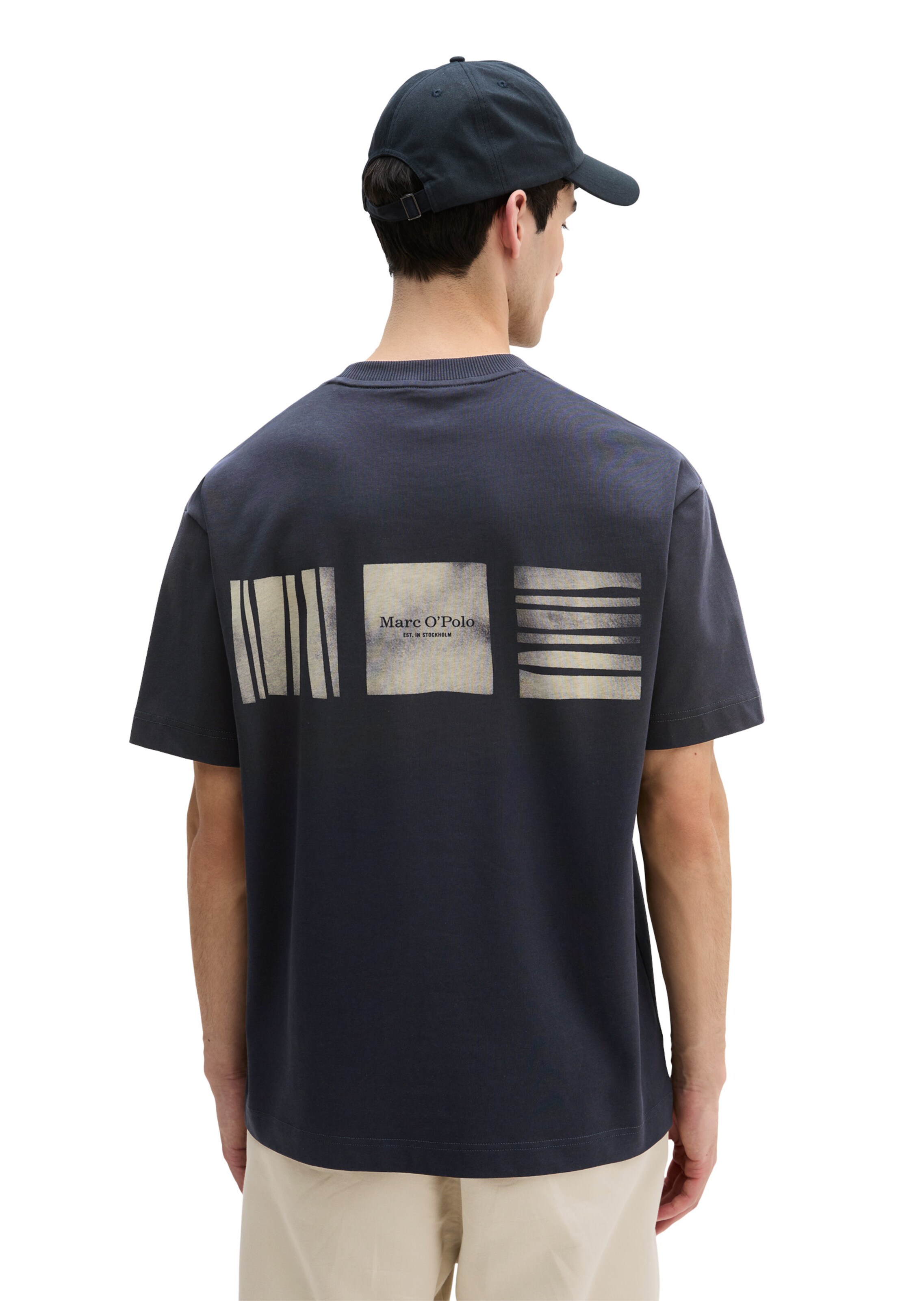 Marc O'Polo Shirt in Blauw: voorkant