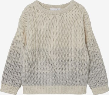 NAME IT Sweater 'Neten' in White: front