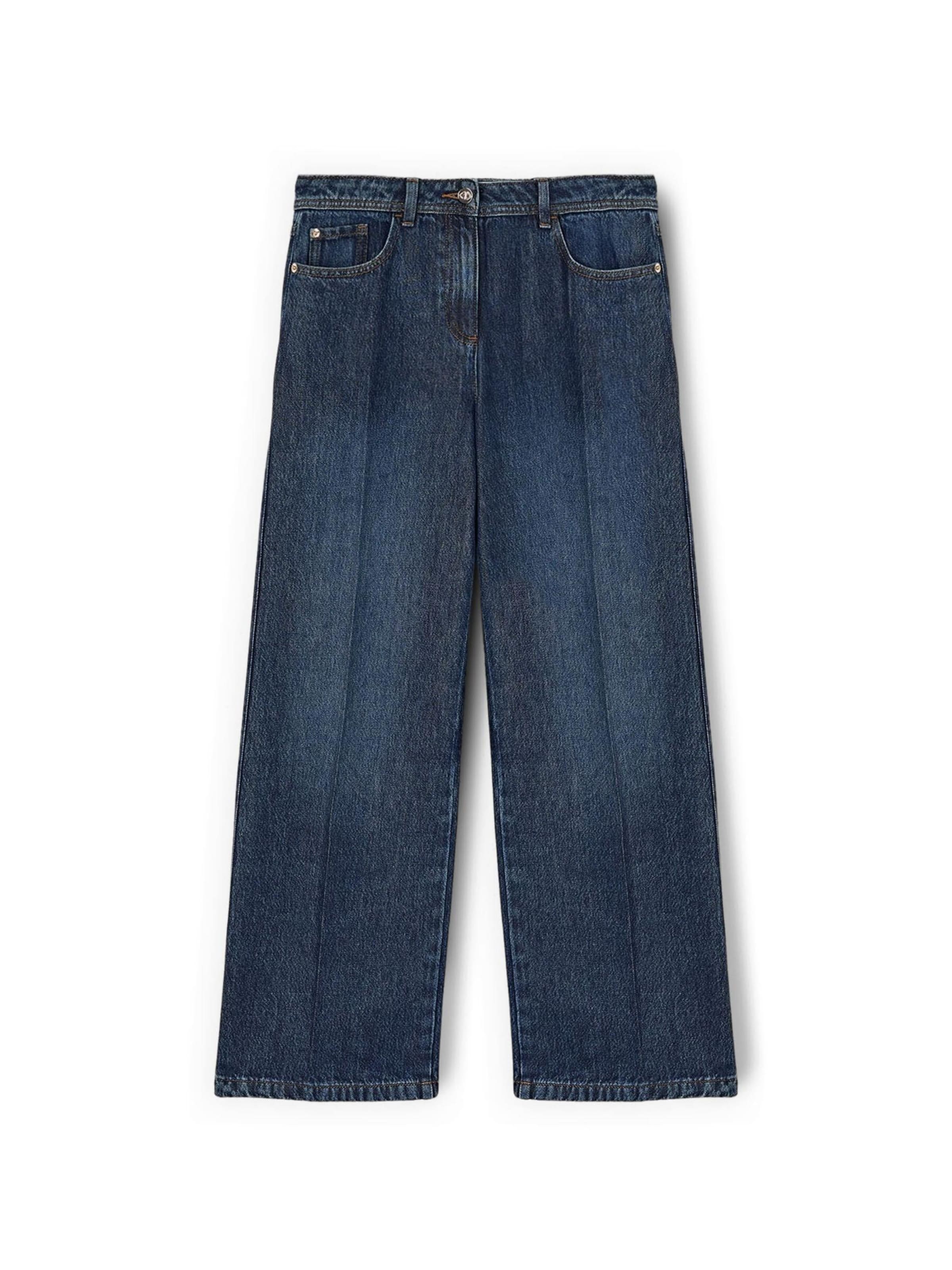 MOTIVI - Pierna ancha Vaquero en azul: frente