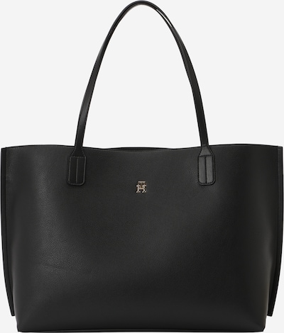 TOMMY HILFIGER Shopper torba 'DISTINCT' u zlatna / crna, Pregled proizvoda