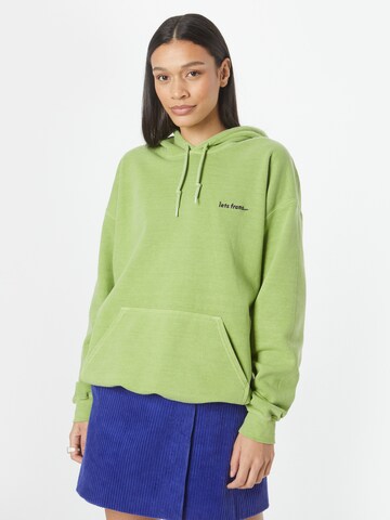 iets frans Sweatshirt in Groen: voorkant
