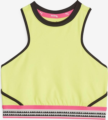 PUMA Sports Top 'LEMLEM' in Yellow: front