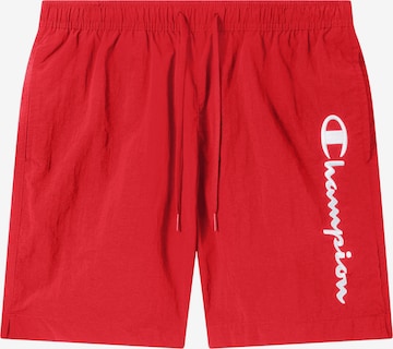 Champion Badeshorts in Rot: Vorderseite