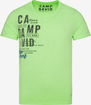 CAMP DAVIDMajica - zelena boja: prednji dio