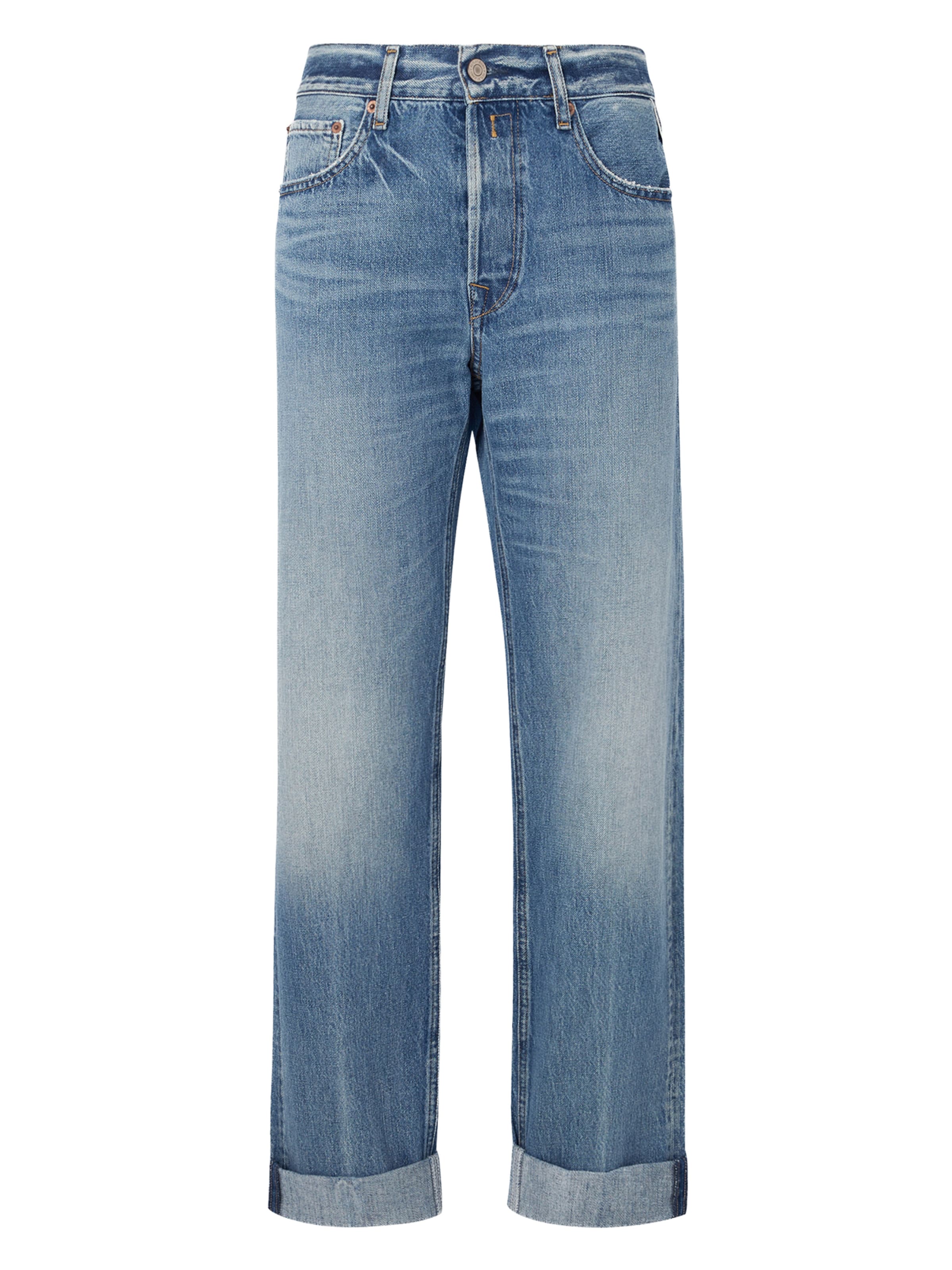 REPLAY - Loosefit Vaquero 'AUBRY' en azul: frente