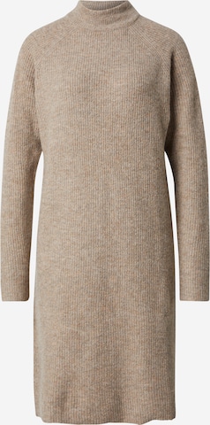 smėlio Sublevel Megzta suknelė: priekis