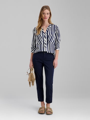 TIMEZONE Blouse 'Henley' in Blue