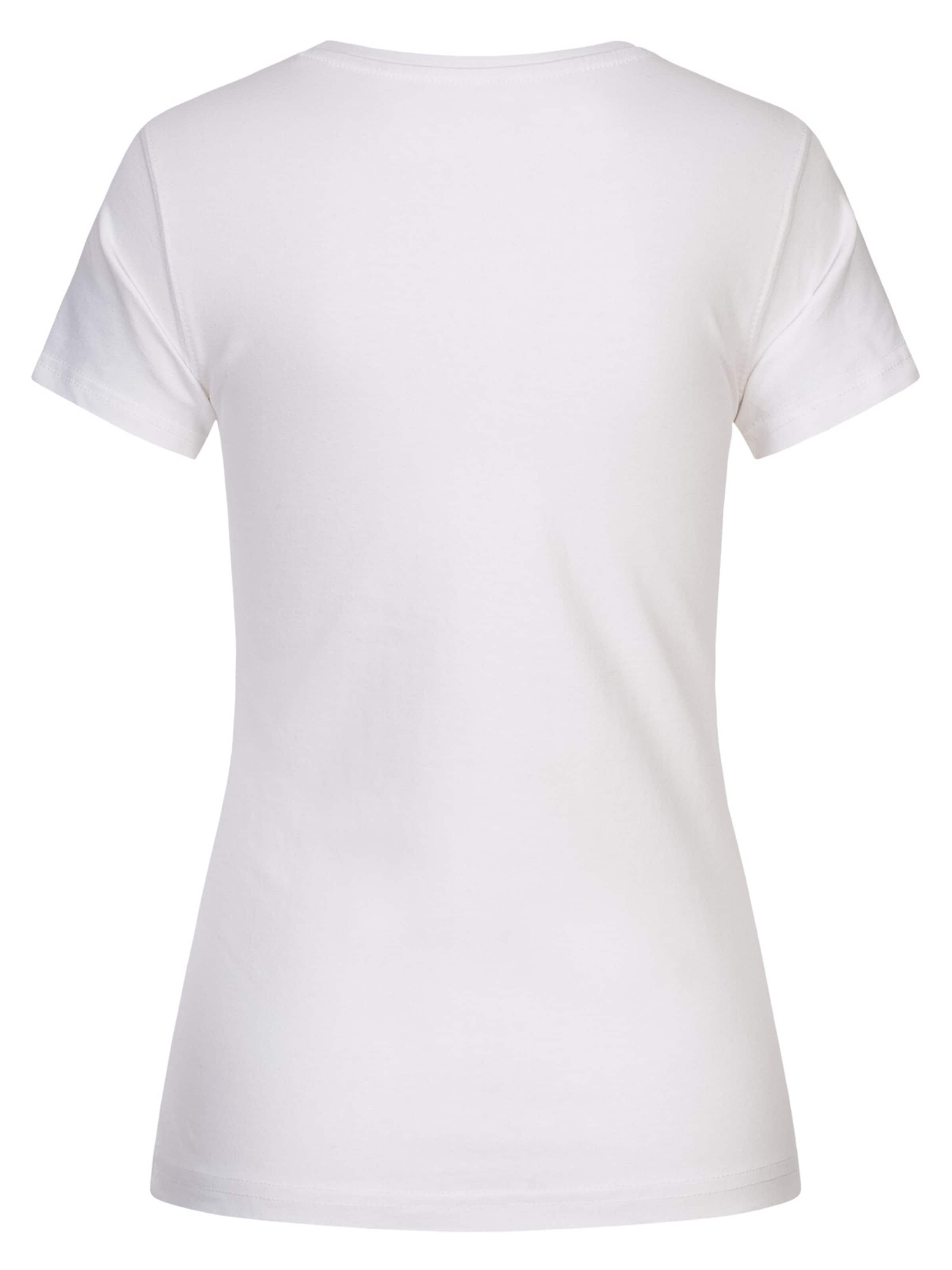 LONSDALE Tričko 'Bantry' - Biela