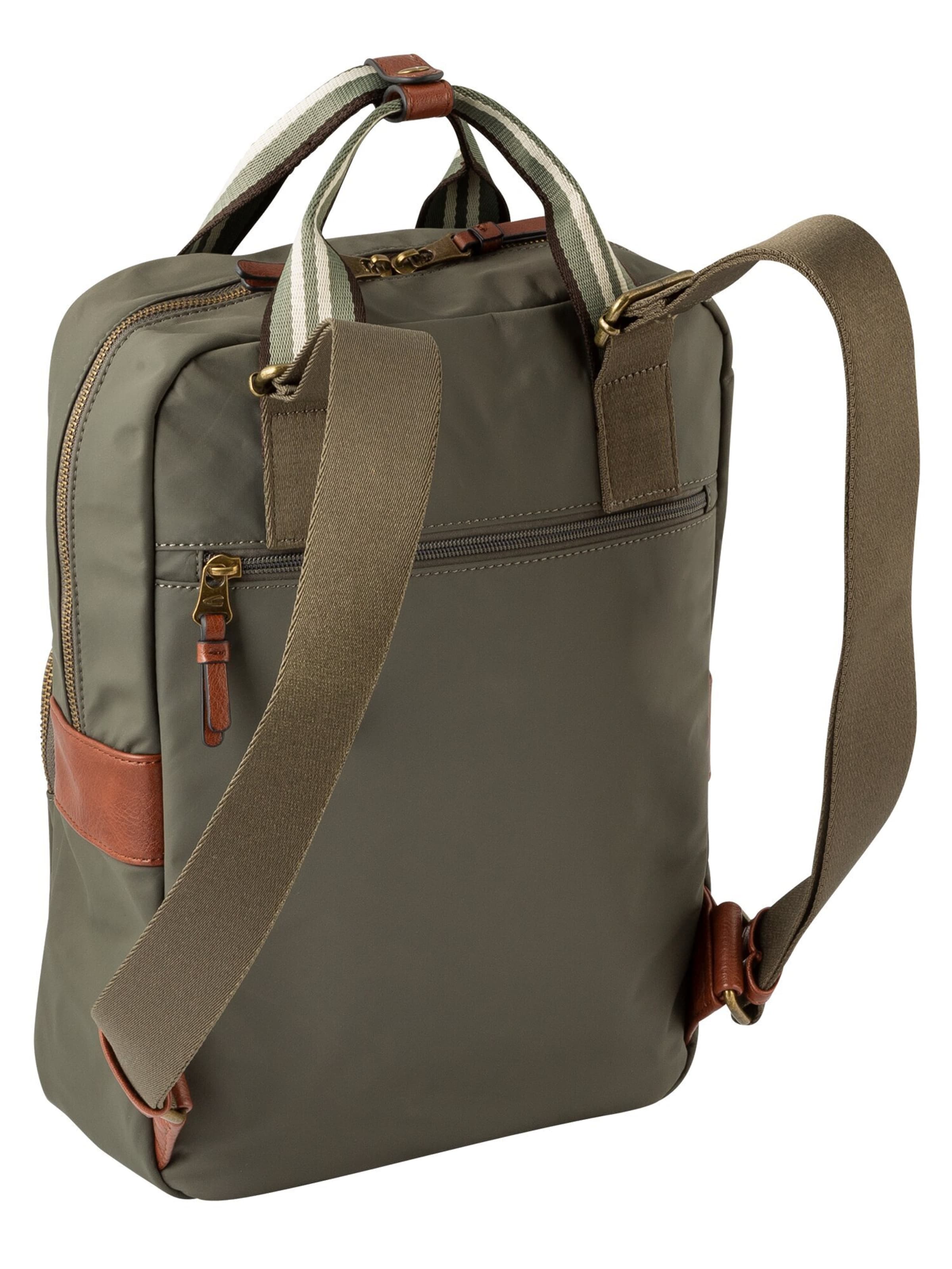 CAMEL ACTIVE Rucksack 'Bari' in Grün