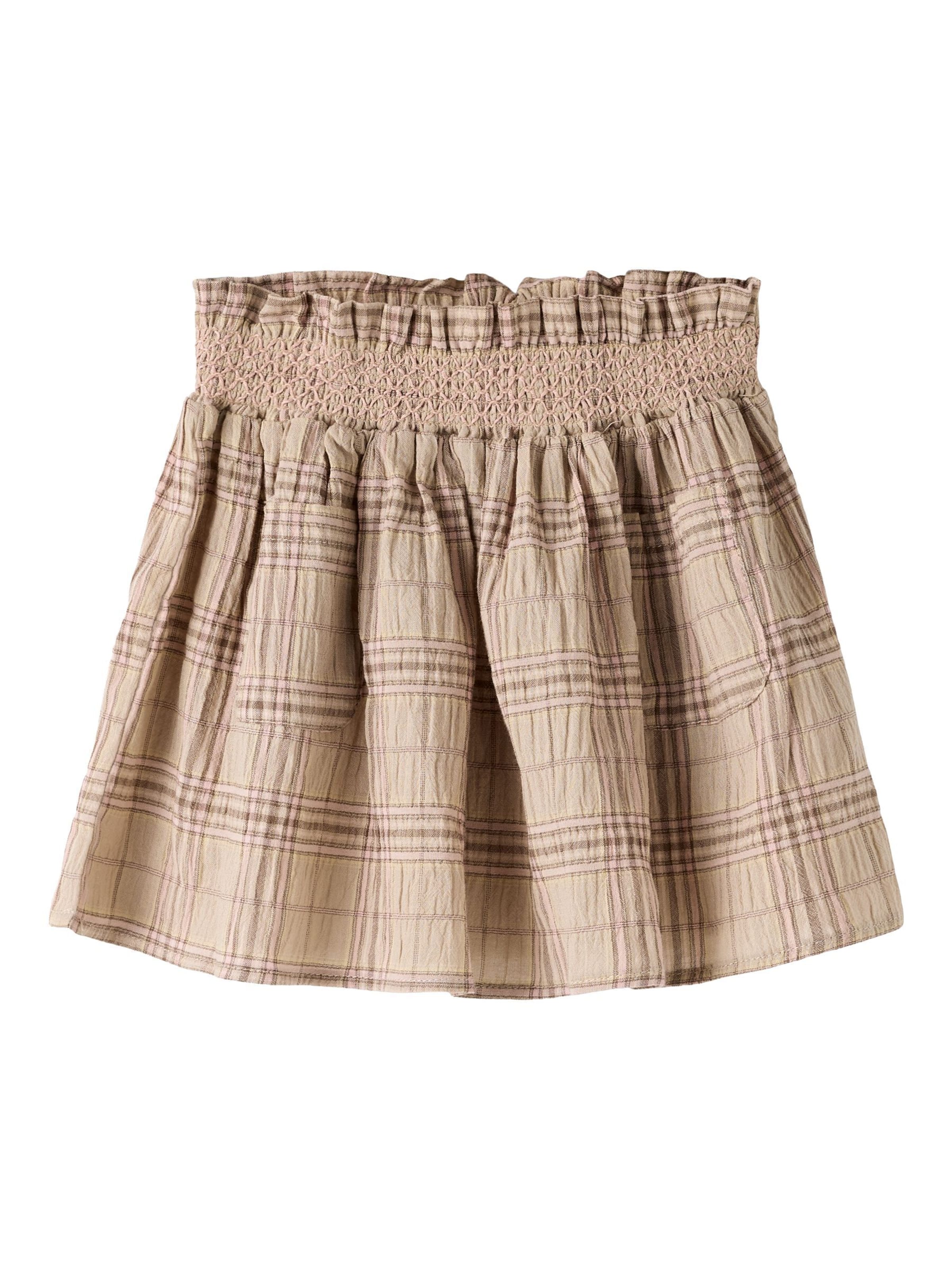Lil'Atelier - Falda en beige: frente