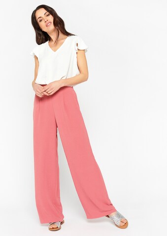 LolaLiza Loose fit Trousers in Pink
