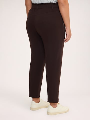Fiorella Rubino - Slimfit Pantalón en marrón