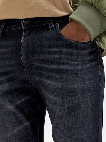 SELECTED HOMME Slimfit Jeans 'Leon' in Grau