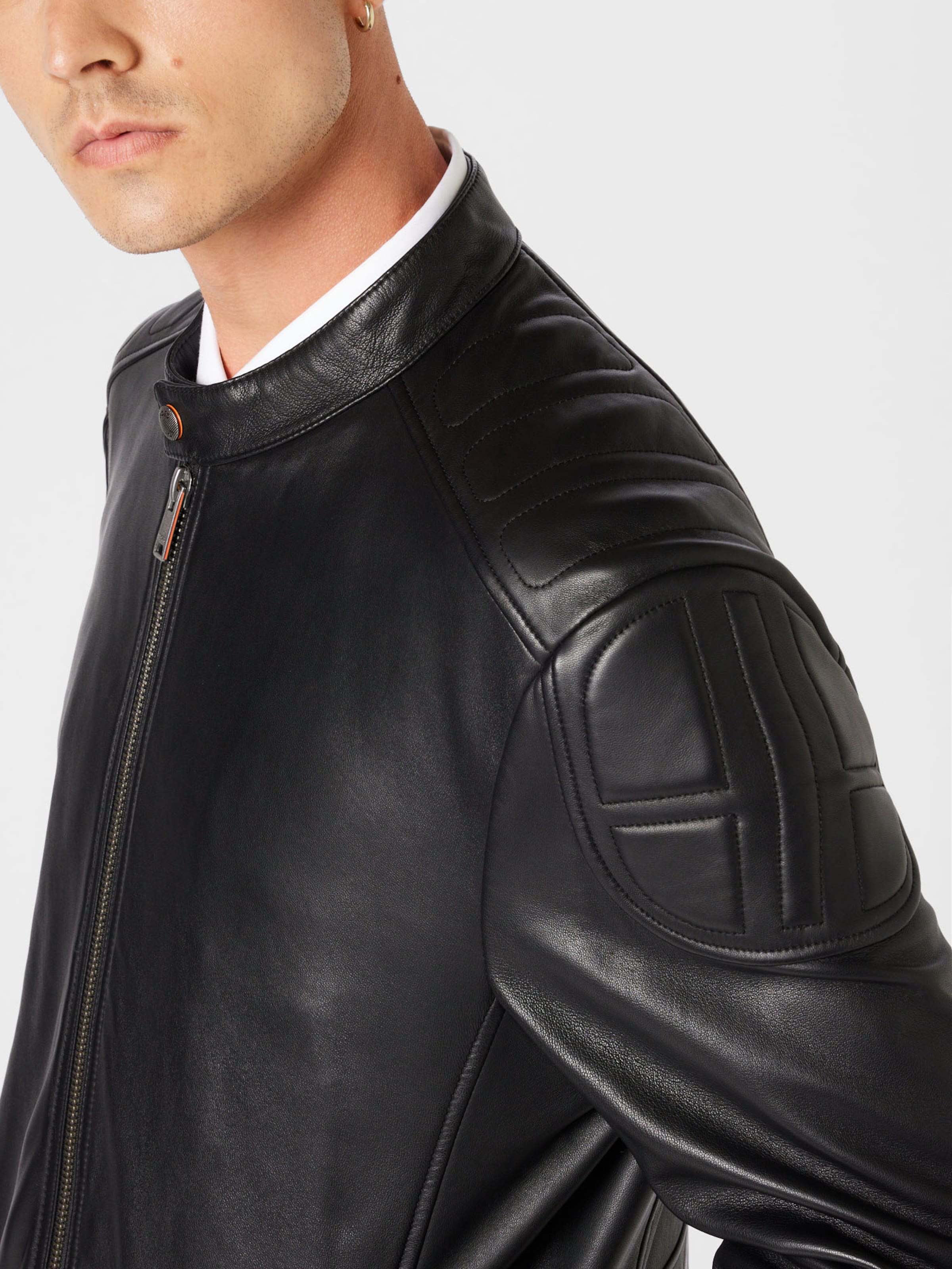 Boss jagson store leather jacket