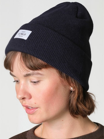 Klitmøller Collective Hat ' Rib ' in Blue: side