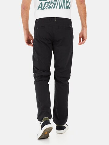 CAMEL ACTIVE Tapered Zip-Off Cargohose im Relaxed Fit in Blau