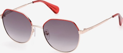 MAX&Co. Slnečné okuliare - ružové zlato / tmavosivá / jasne červená, Produkt