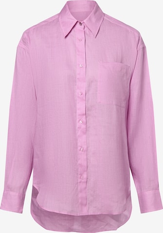 BOSS Blouse ' Bostik ' in Pink: front