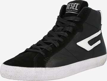 DIESEL High-Top Sneakers 'Leroji' in Black: front