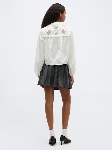 Gina Tricot Bluzka w kolorze biały