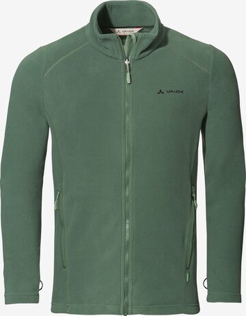 VAUDE Athletic Fleece Jacket 'Rosemoor II' in Green: front