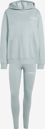 XL/įprastas ilgis dydžio Sportinis kostiumas 'Leisure' iš ADIDAS SPORTSWEAR, spalva – mėtų spalva / balta, Prekių apžvalga
