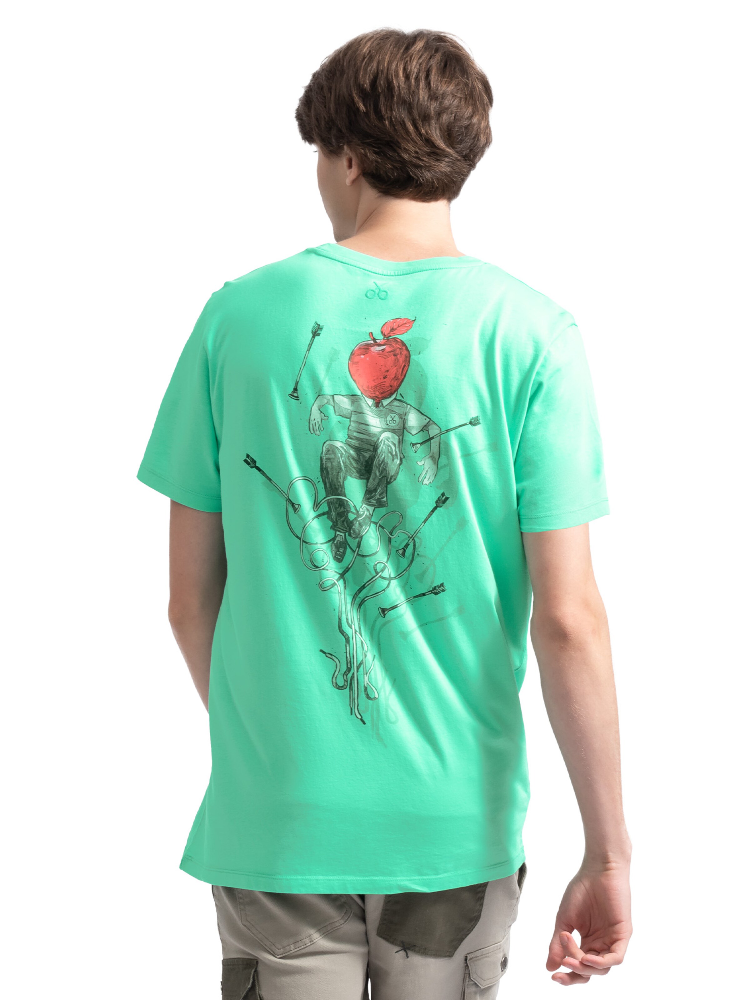 Kaft Shirt 'Apple' in Green