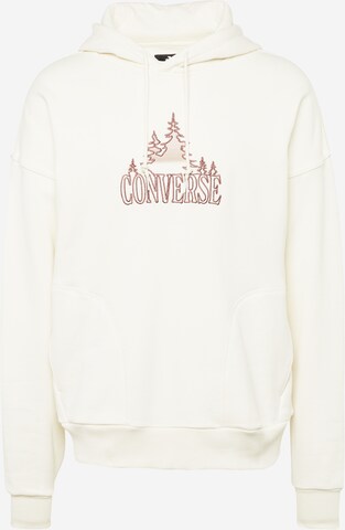 CONVERSE Sweatshirt i hvid: forside