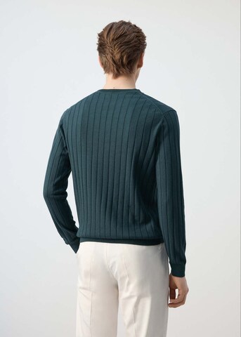 MANGO MAN Sweater 'Baluard' in Green