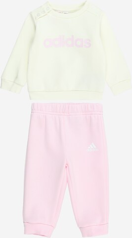 ADIDAS SPORTSWEAR Trainingsanzug 'Essentials Lineage' in Pink: predná strana