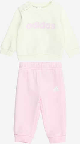 ADIDAS SPORTSWEAR Joggingová súprava 'Essentials Lineage' - ružová: predná strana