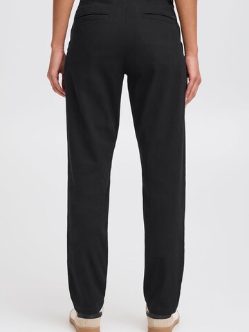 Oxmo Regular Chinohose 'VITANA' in Schwarz