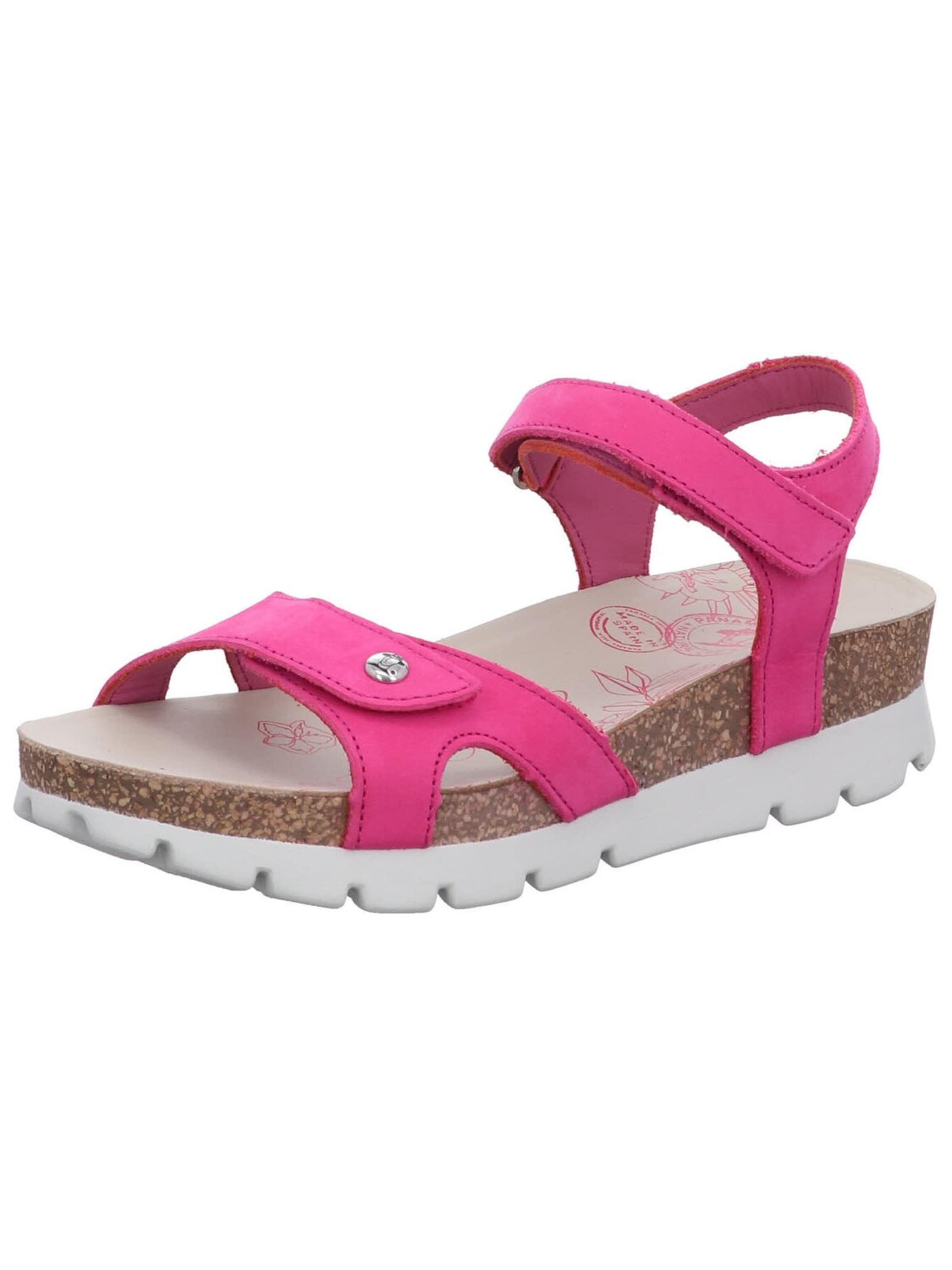 Sandalo 'Sandalette Damen Sulia B9 Echtleder in rot' di PANAMA JACK in rosso: frontale
