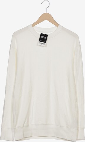 DRYKORN Sweatshirt & Zip-Up Hoodie in M in White: front