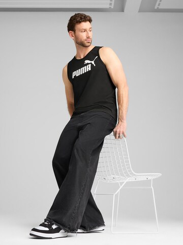 PUMA Sporttop 'Ess No. 1' in Schwarz