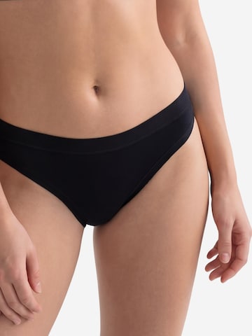 CON-TA Slip 'Feinripp'‌‌‌ in Schwarz