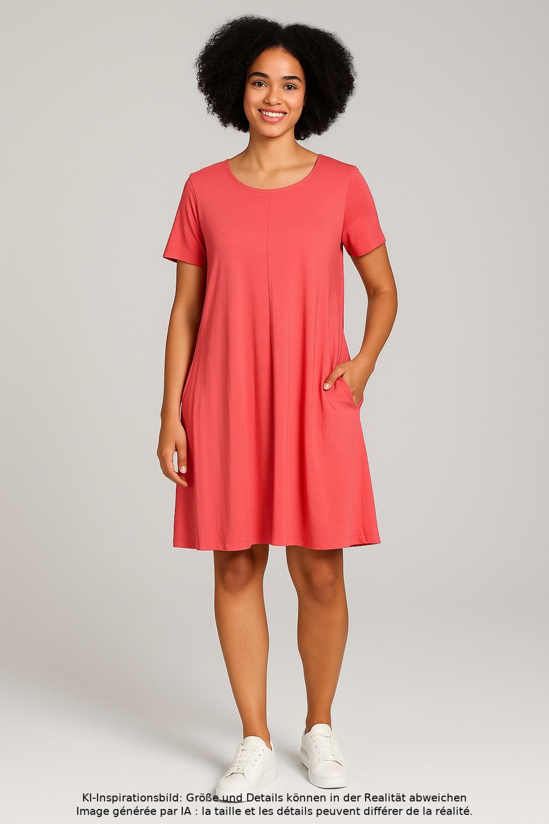 Heidekönigin Dress in M in Pink: front