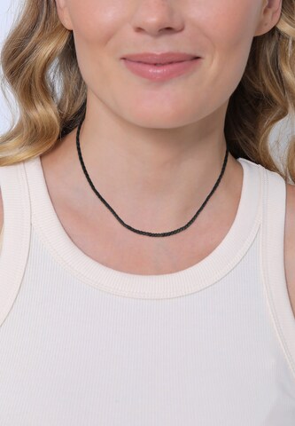 Nenalina Necklace in Black: front