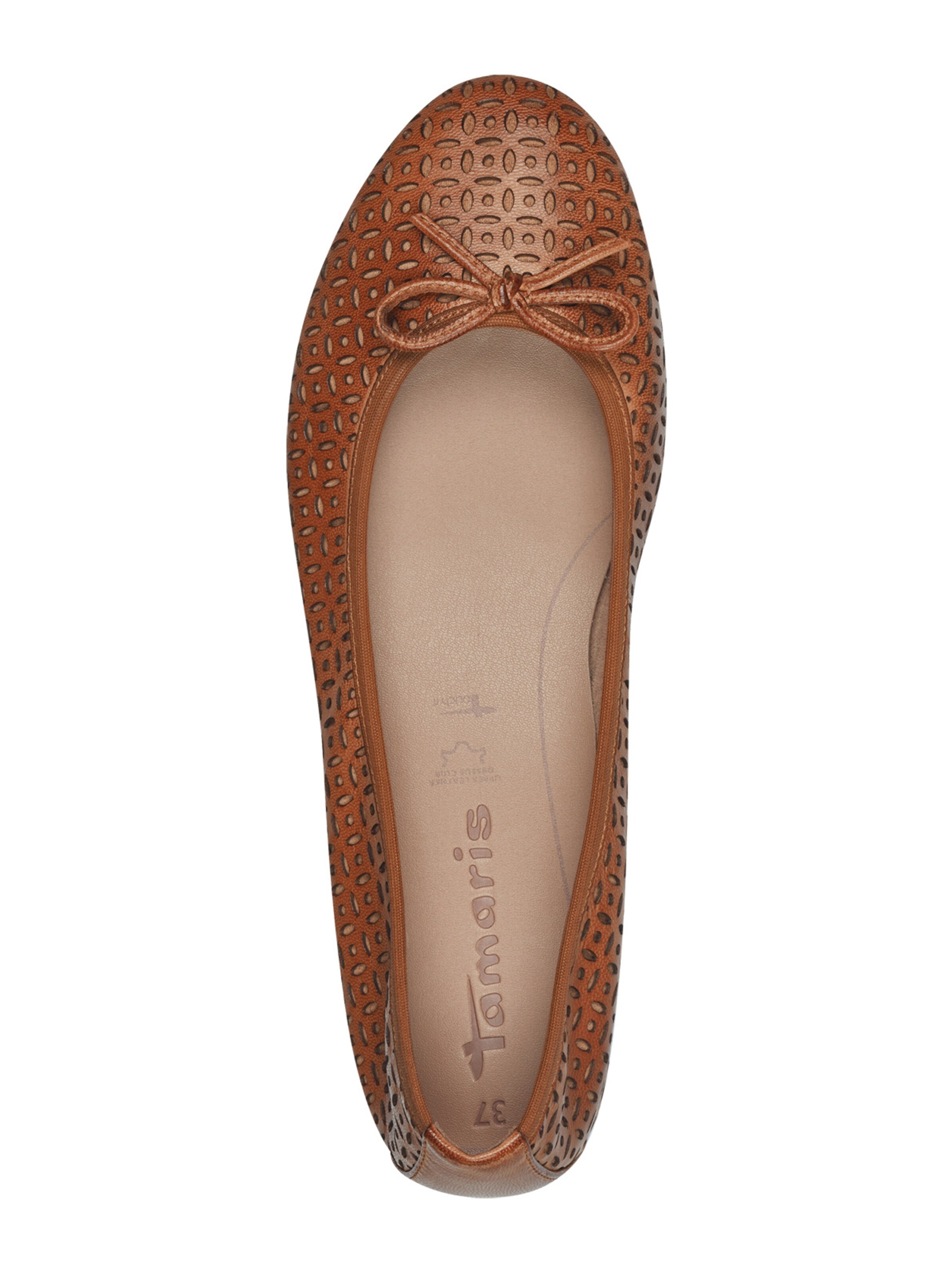 Tamaris Ballerinasko 'Alena' i brun