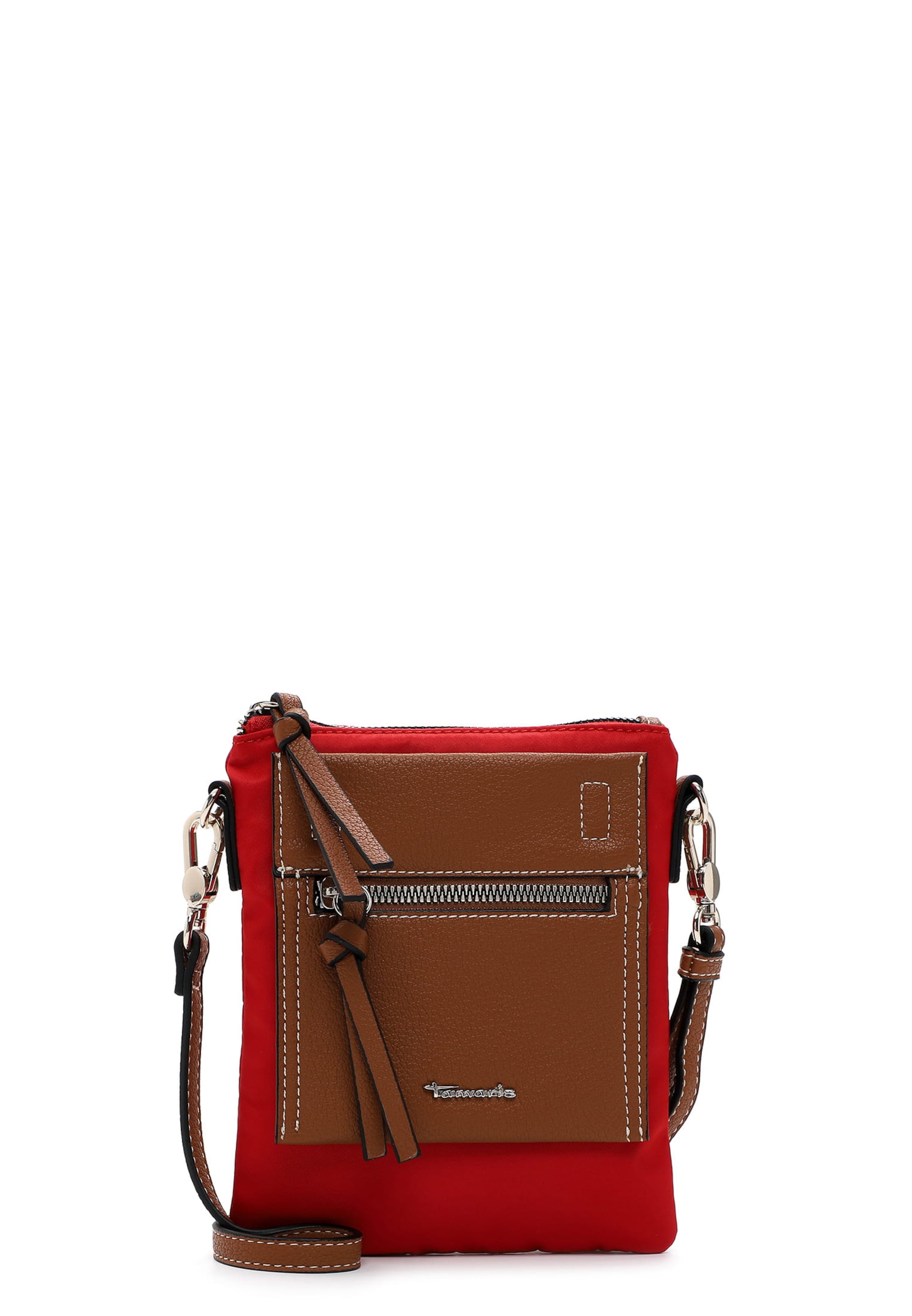 Tamaris Skuldertaske 'Fabrizia' i rød: forside