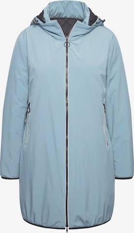 Veste fonctionnelle Ulla Popken en bleu : devant