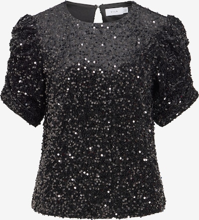 VILA Top 'BELIEVE' in XS in Black, Item view
