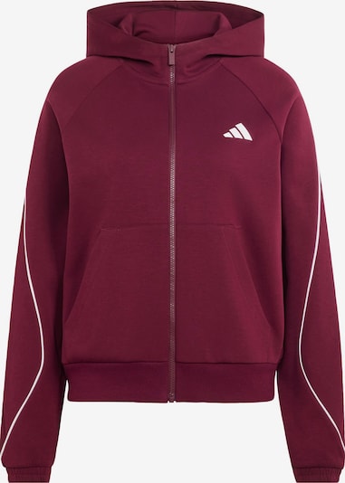 ADIDAS SPORTSWEAR Sportski gornji dio trenirke 'Stadium' veličine XXS u bordo / bijela, Pregled proizvoda