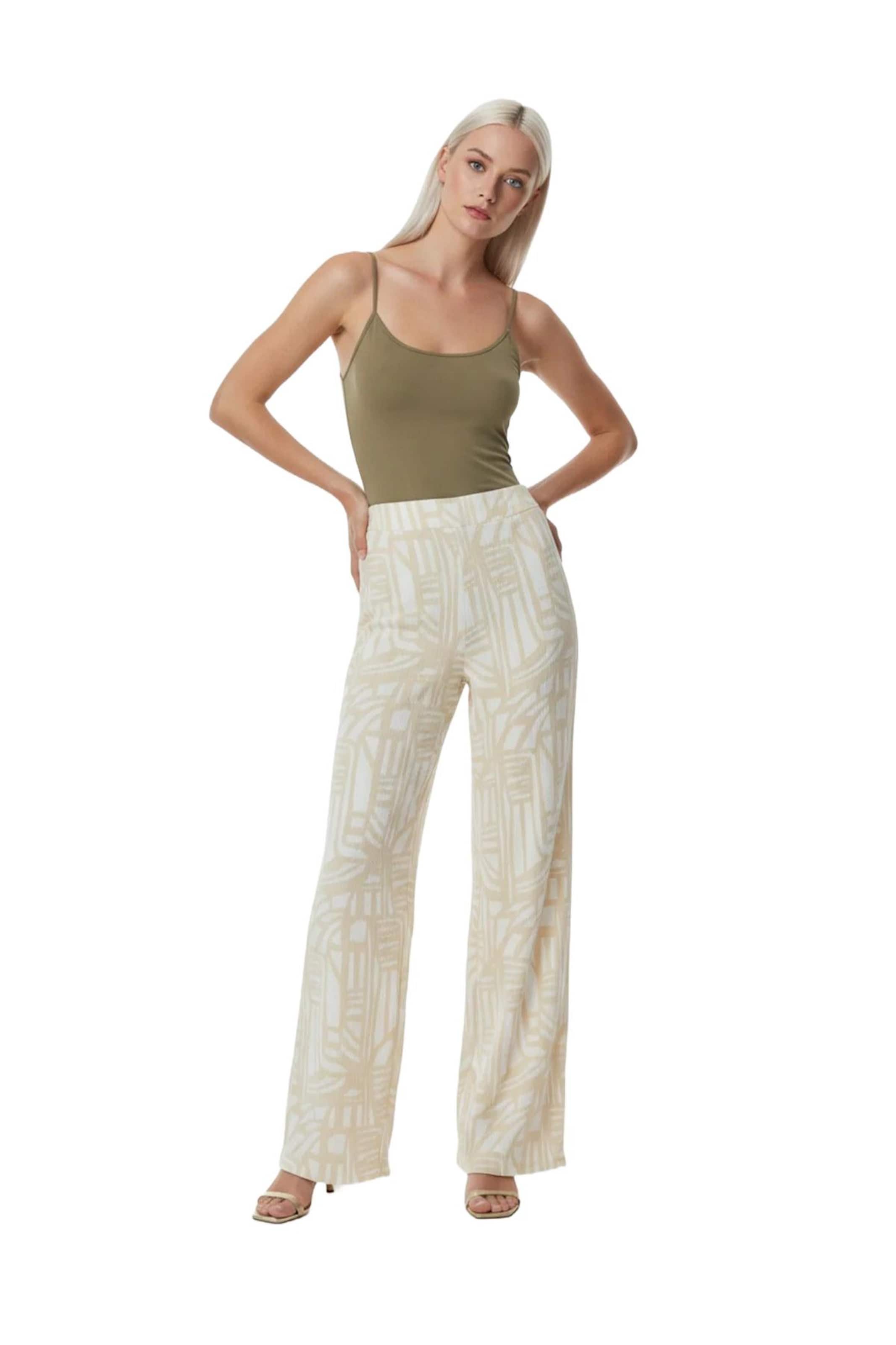 No Matter What Wide leg Trousers in Yellow