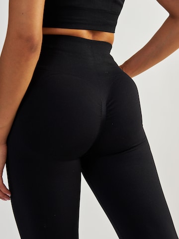 BeShaped Skinny Sporthose in Schwarz