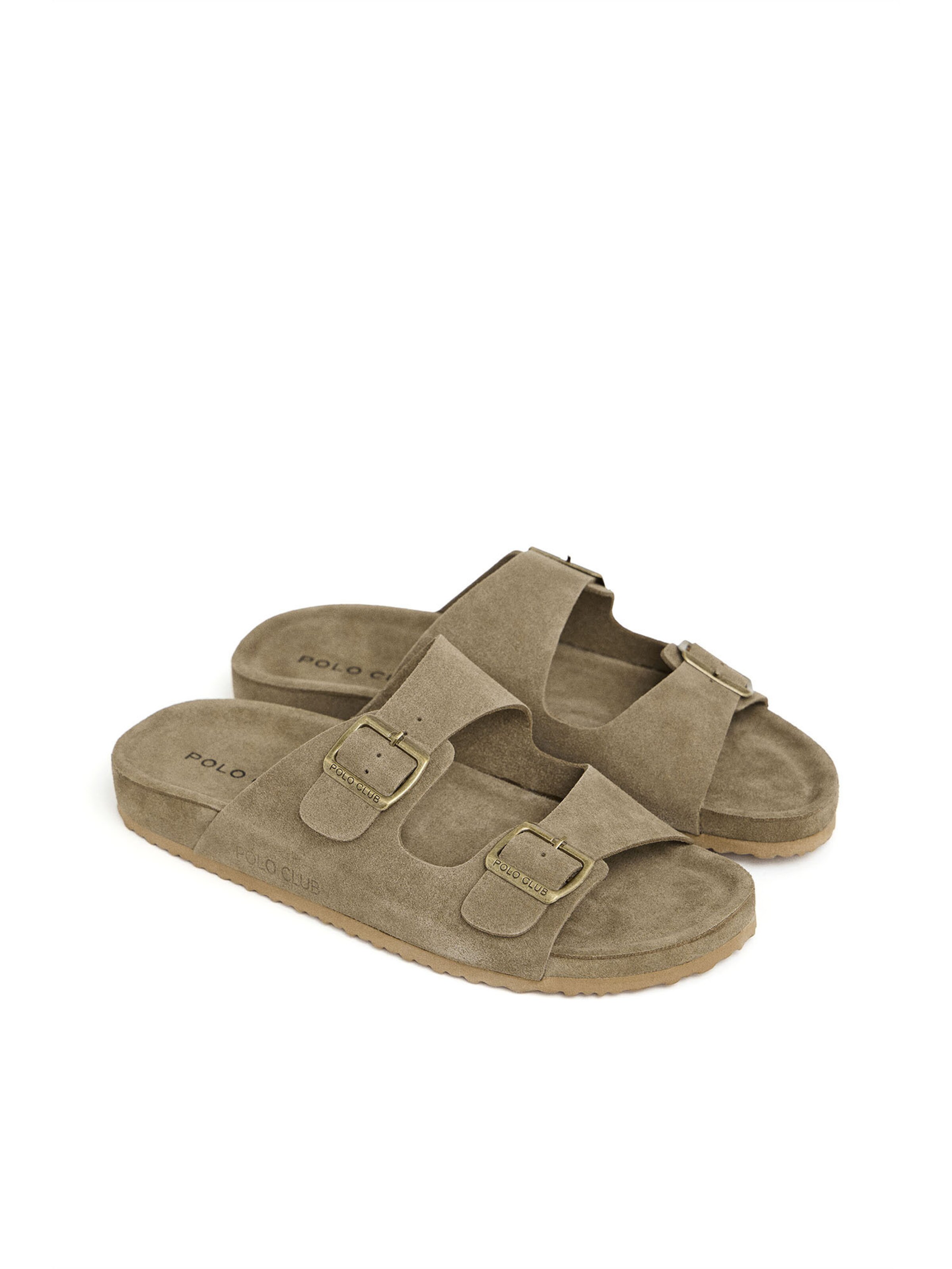 Polo Club Mules in Beige