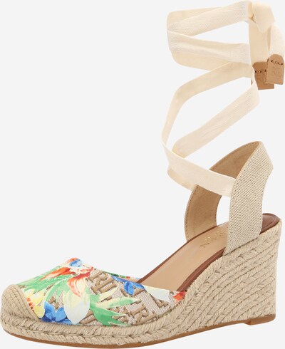 Sandale Lauren Ralph Lauren pe bej / kaki / mai multe culori, Vizualizare produs