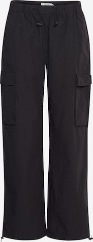 b.young Loose fit Cargo Pants in Black: front