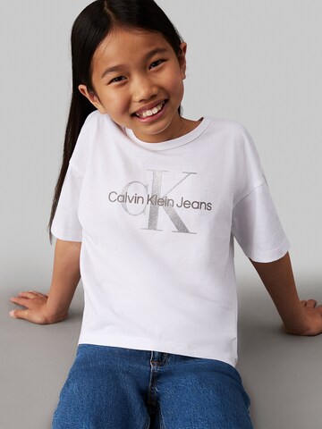 Calvin Klein Jeans Tričko - Biela