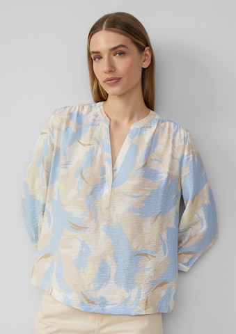 s.Oliver Bluse in Beige: Vorderseite